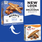 Nonni'S Turtle Pecan Biscotti Italian Cookies - Caramel Pecan Cookies Dipped In Milk Chocolate - Pecan Biscotti Individually Wra