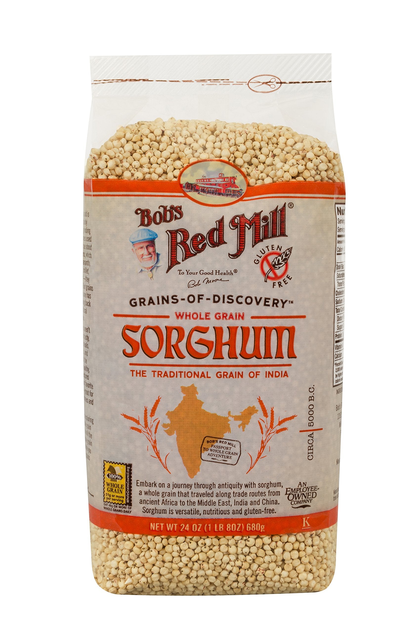 Bob'S Red Mill 2531C244 Whole Grain Sorghum 24 Ounce