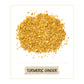 BREWIX Turmeric Ginger Herbal Tea - Caffeine & Gluten Free, Savory & Spicy, 7.05oz (200g)