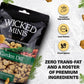 Wicked Minis Soup & Oyster  Ers - Saltine & Salted Flavored Mini Puffed Soup, Savory Snacking Mix, Seasoned Croutons Salad Toppers,  Ers For Chili 6Oz (Garden Dill, Pack Of 3)