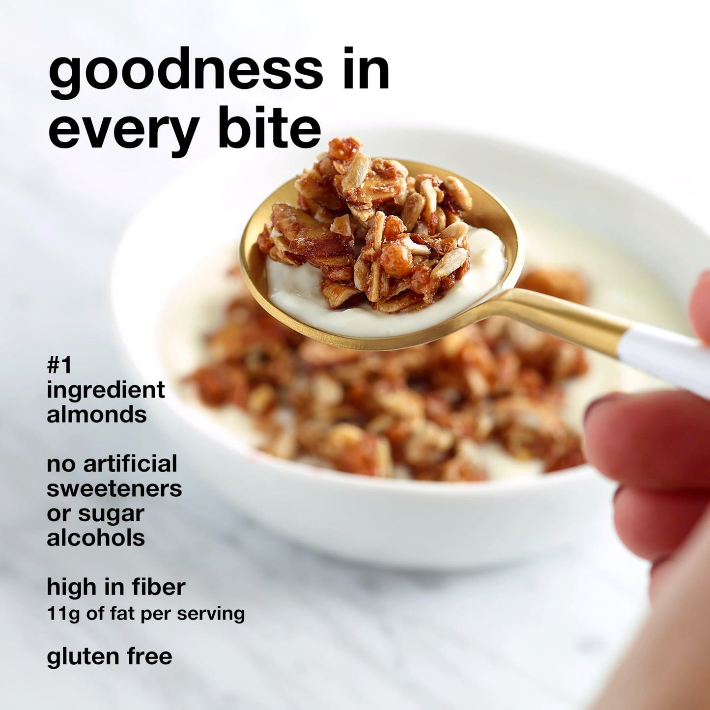 KIND Zero Added Sugar Keto Granola Variety Pack, Apple Cinnamon Nut & Caramel Mocha Nut, Gluten Free, 8 Ounce (Pack of 2)