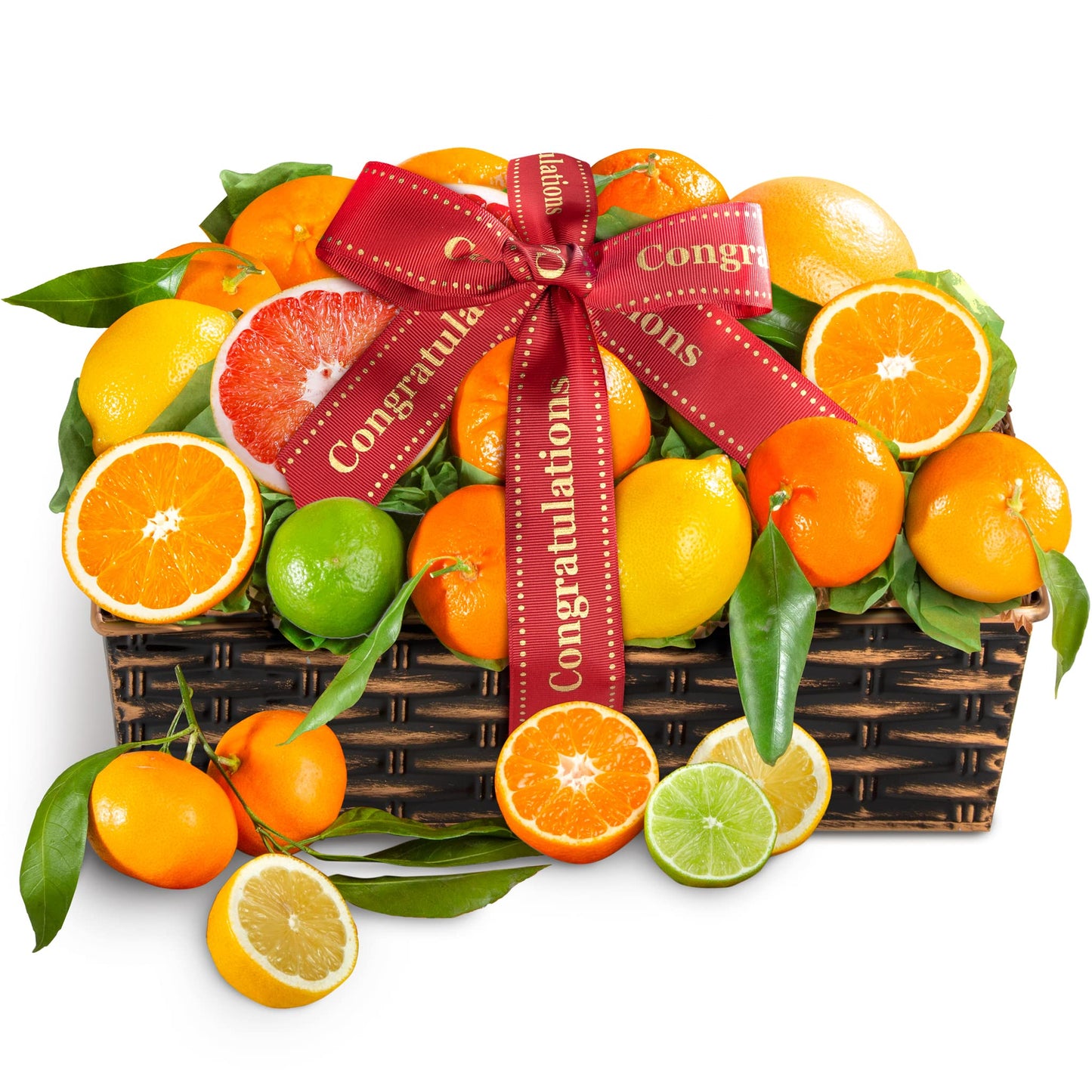 A Gift Inside Congratulations Sweet Sunshine Citrus Fruit Gift Basket