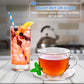 Brew La La Organic Green Tea - Natural Blueberry Flavor - 50 Double Chambered Bags - Low Caffeine - Blueberry Green