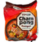 Generic Case Set - Champong Spicy Seafood Instant Noodles, 4 Bags x 4.58 Oz - Authentic South Korean Flavor