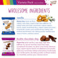 Homefree Mini Cookies Variety Pack, Gluten Free, Nut Free, Vegan, Cookie Snack Packs, School Safe and Allergy Friendly Snack (Pa