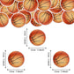 48 Pcs Edible Sports Balls Cake Picks Toppers For Basketball Theme Baby Shower Kids Birthday Party Cupcake Decoration Supplies