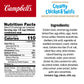 Campbell's Kids Creamy Chicken and Twists Soup, 10.5 oz Can - Perfect for Kids, Convenient Meal Option