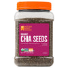 BetterBody Foods Organic Chia Seeds 2 lbs, 32 Oz, with Omega3, NonGMO, Gluten Free, Keto Diet Friendly, Vegan, Good Source of 
