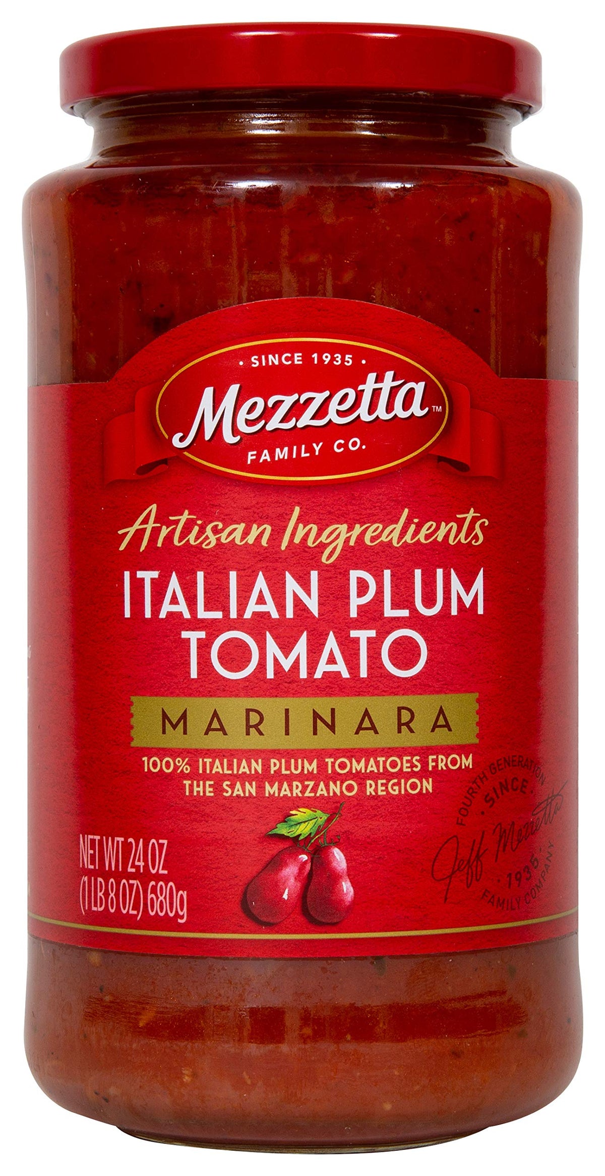 MEZZ ITAL PLM TOM SAUCE ( 6 X 24 OZ   )