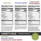 Witzi'S Grain Free Granola, Variety Pack, 5Oz (Pack Of 3), Original, Banana Berry, Chocolate Honeyberry, Made With Almonds, Waln