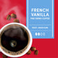 Tim Hortons French Vanilla Ground Coffee, 100% Arabica, 12 Oz (Pack of 6), Smooth Flavor