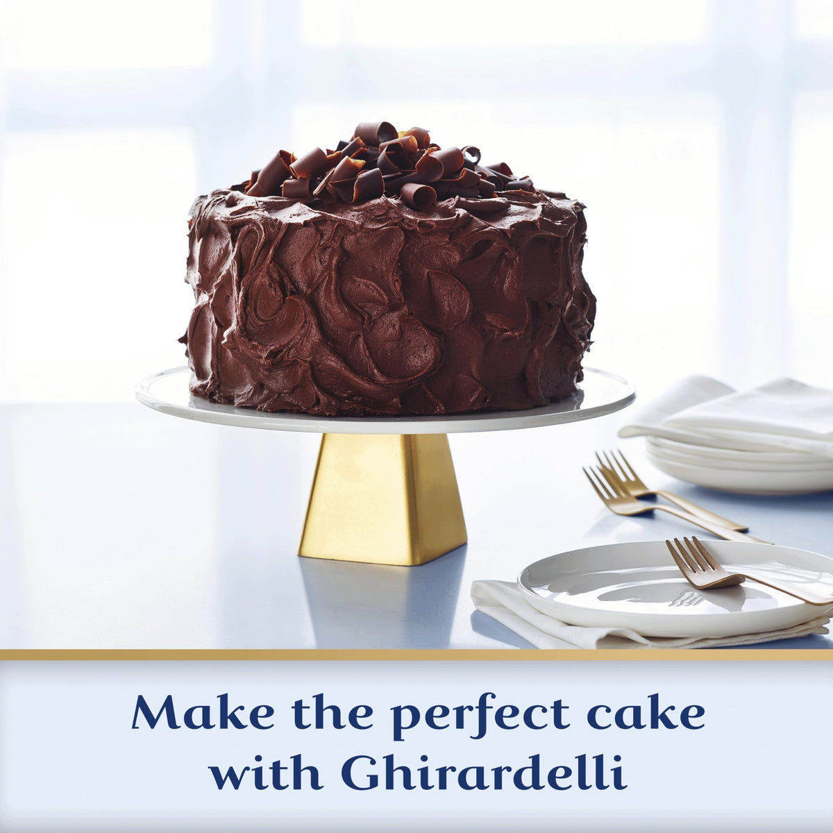 Ghirardelli Premium Baking Cocoa Unsweetened Cocoa Powder, 8 OZ Bag, Rich Brown