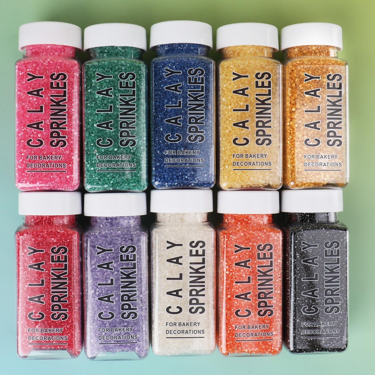 Red Sanding Sugar Sprinkles, 4.6 oz Edible Sparkling Sugar Crystals for Baking Topping, Cupcakes, Cookies, Ice Cream & Cake Deco