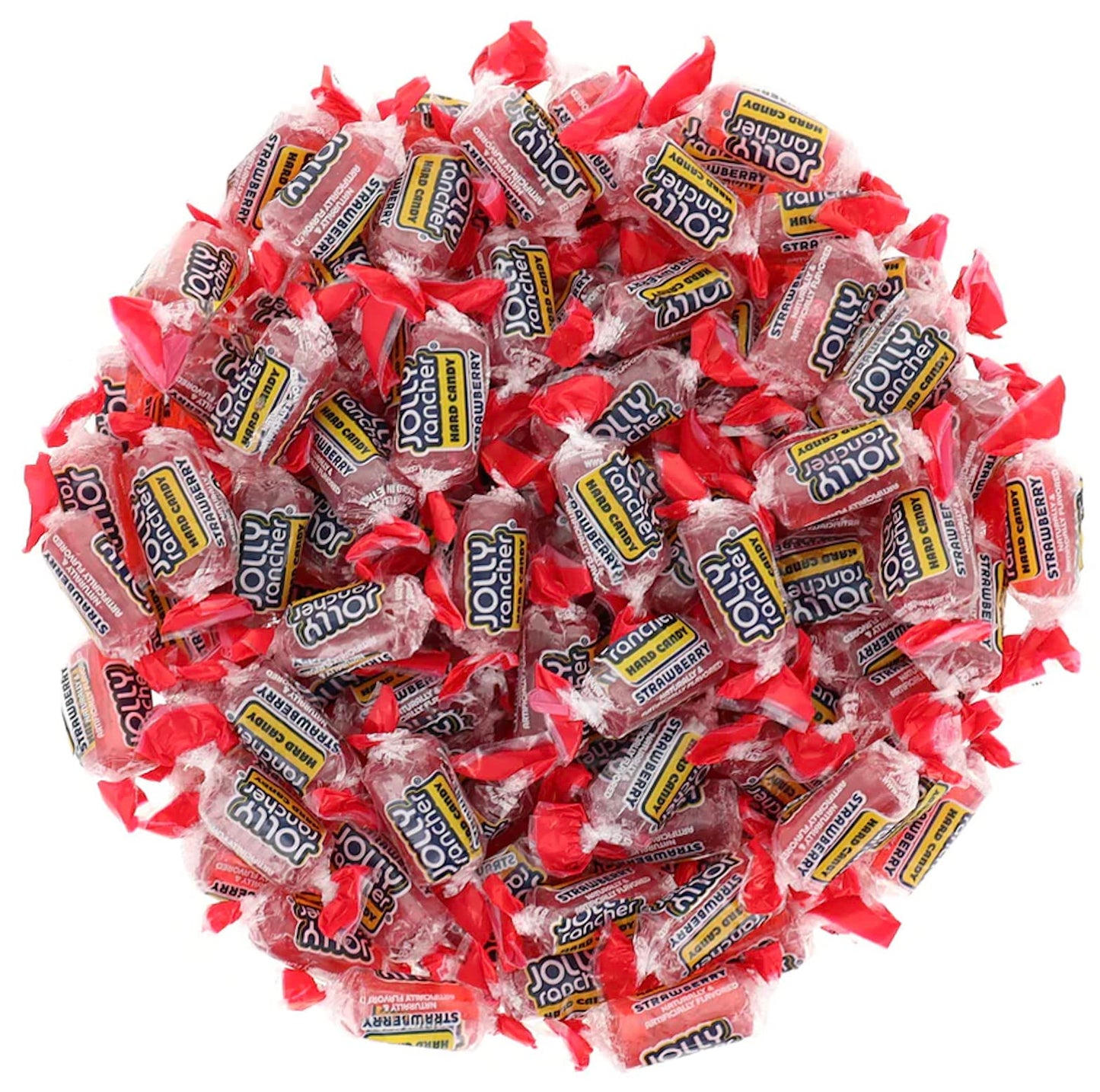 Bulk Jolly Ranchers | 1 lb Aromatik box with Aromatik mint card | Strawberry
