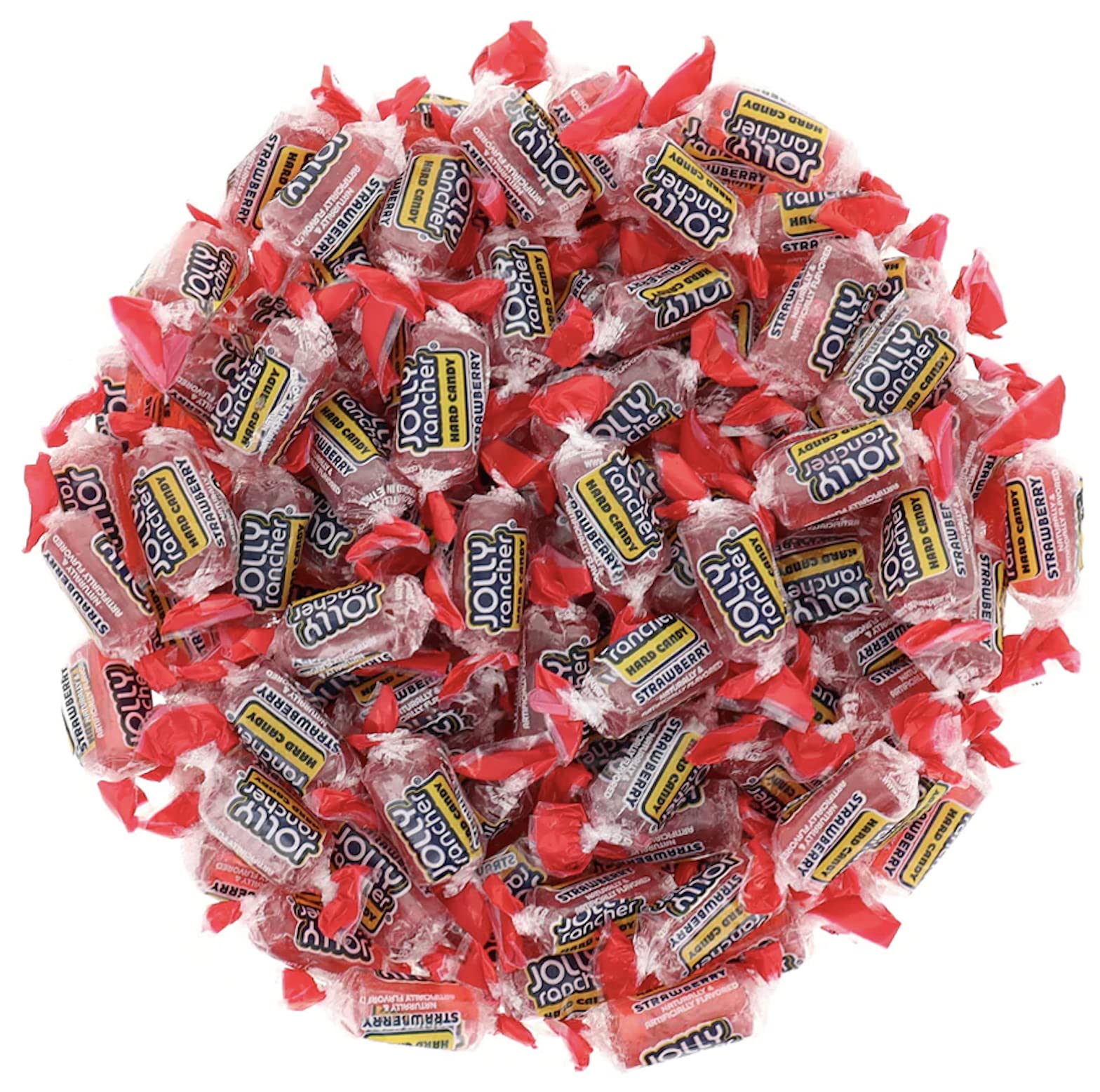 Bulk Jolly Ranchers | 1 lb Aromatik box with Aromatik mint card | Strawberry