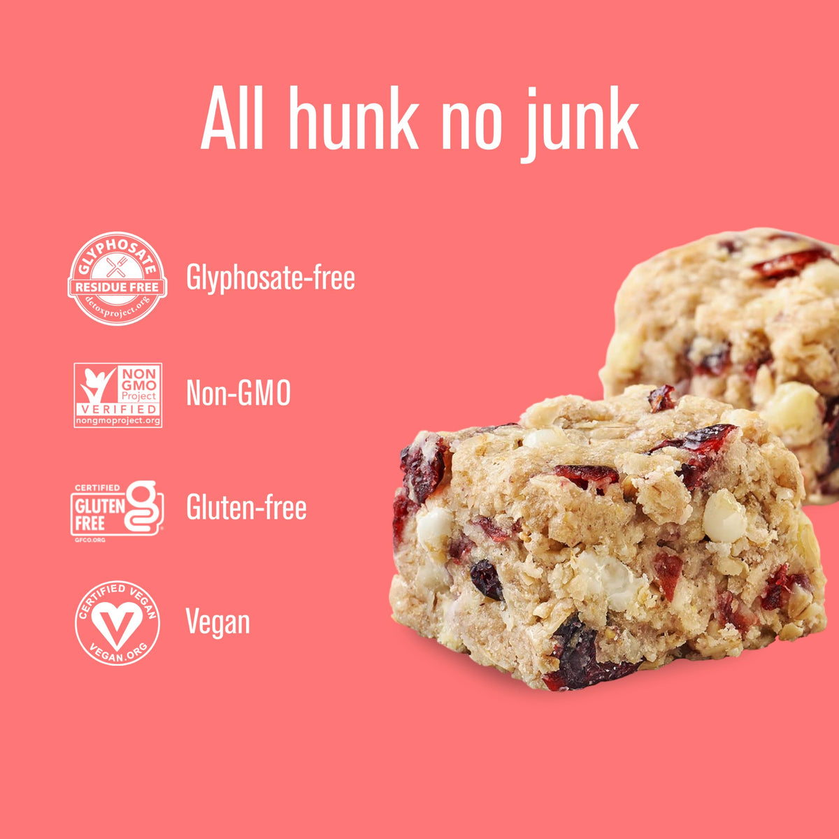 Heavenly Hunks Cranberry White Chip - 6oz Bag