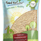 Food to Live California Unblanched Almond Flour, 6 Pounds - Natural Meal, Finely Milled with Skin On, Raw Kosher Vegan Keto Pale