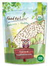 Food To Live Organic Navy Beans, 3 Pounds Non-Gmo Verified, Kosher, Vegan, Dried White, Bulk. High In Protein And Dietary Fiber