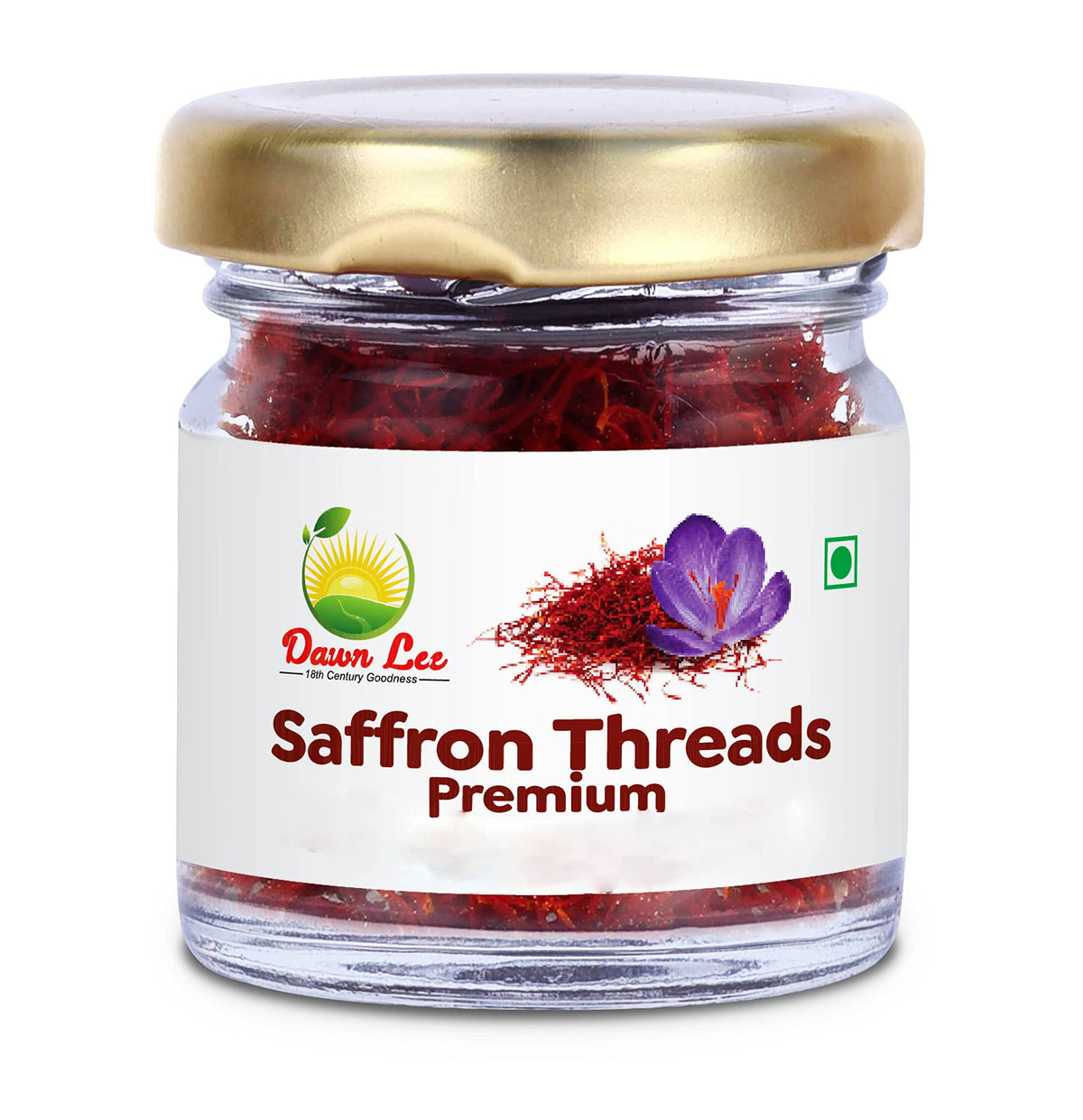 Dawn Lee Kashmiri Saffron (Kesar) - 100% Pure And Natural  (2Gm)