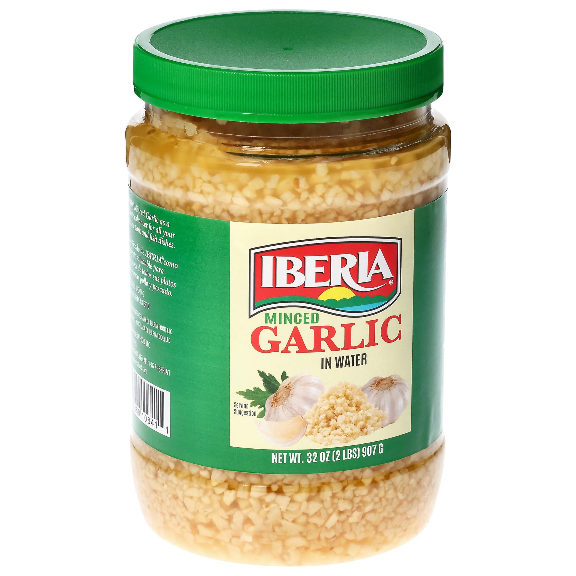 Iberia Minced Garlic In Water  32 Ounce