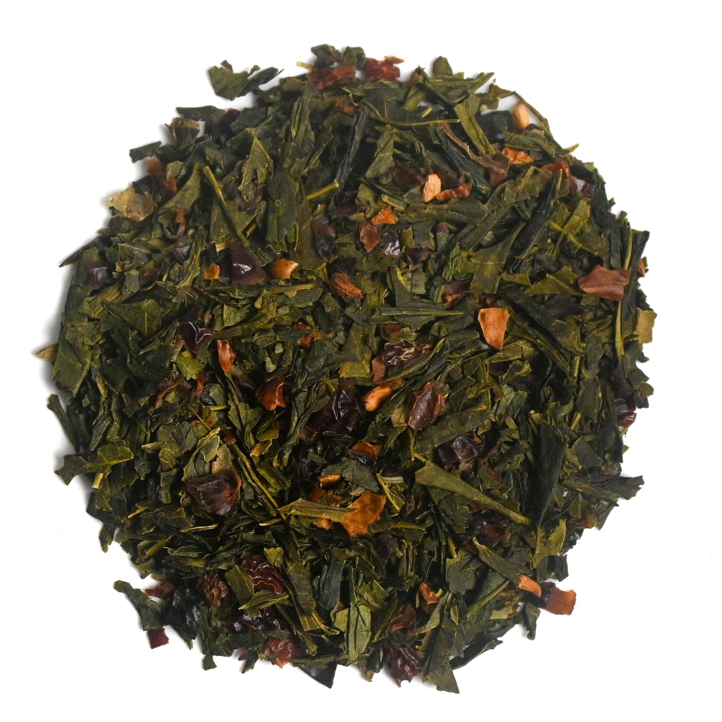 Organic Positively Tea Company, Strawberries And Cream, Green Tea, Loose Leaf, 16 Ounce