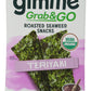 GIMME Organic Teriyaki Seaweed Grab & Go Singles, 0.14 OZ