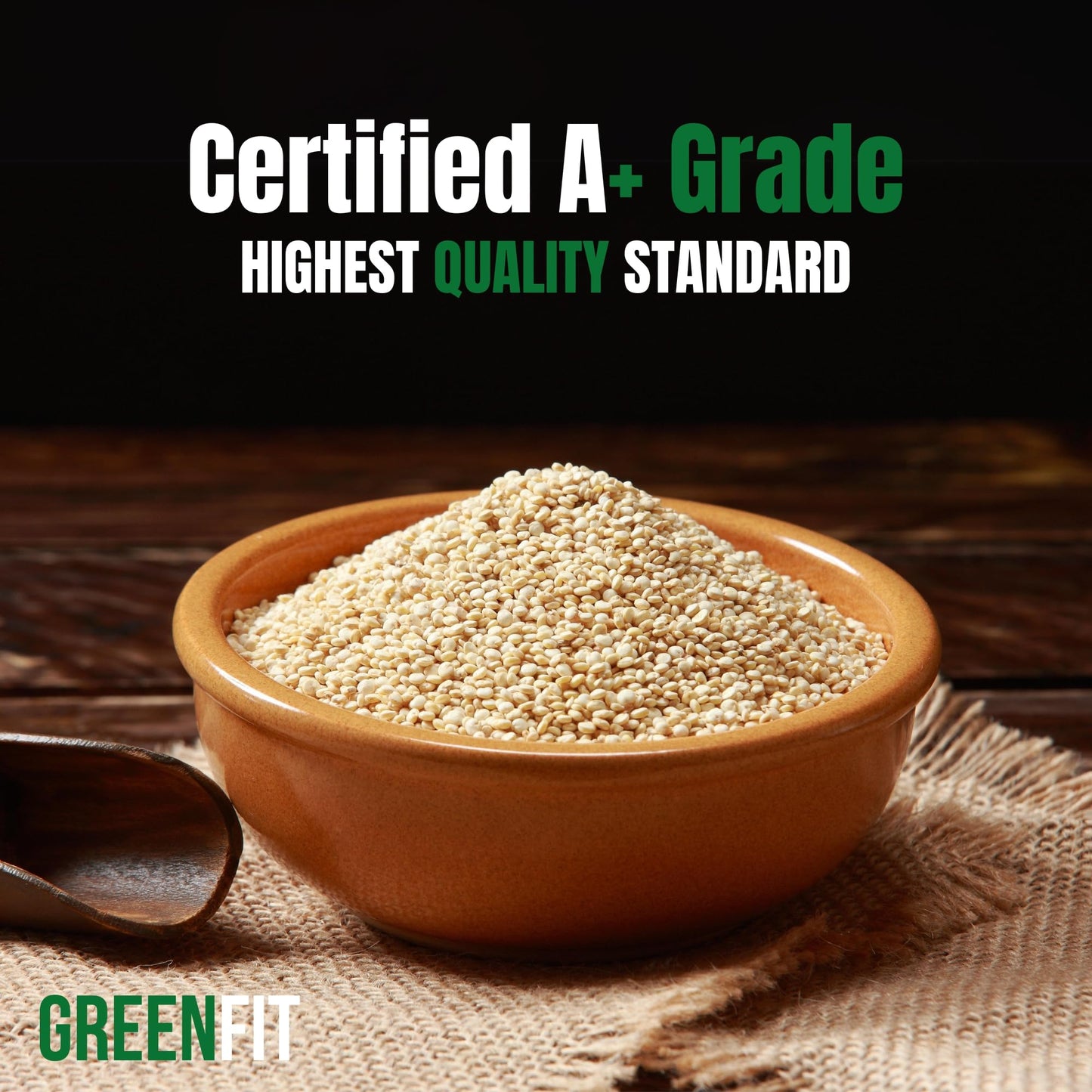 Oa Quinoa Now Greenfit  Royal Organic White Quinoa (10 Lb)