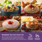 Legacy Food Storage 60 Serving Emergency Food Supply Bucket, 10 Entrees, 4 Breakfasts, 24,520 Total Calories, Shelf Stable Breakfast Lunch & Dinner, Freeze Dried Survival Meals For Mre Camping, Hiking, Prepping