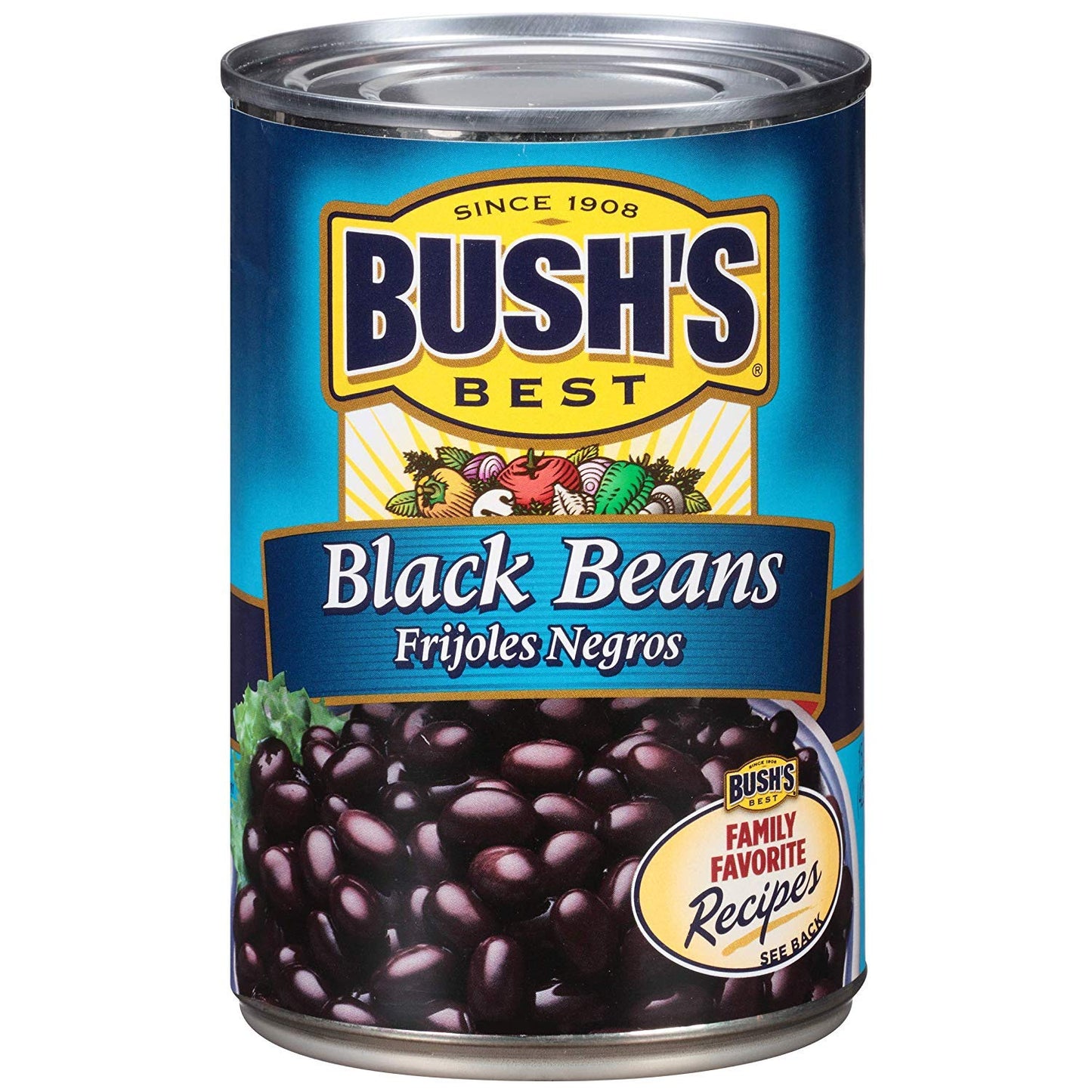 Bushs Best Black Beans Multipack 15 oz (4 cans)