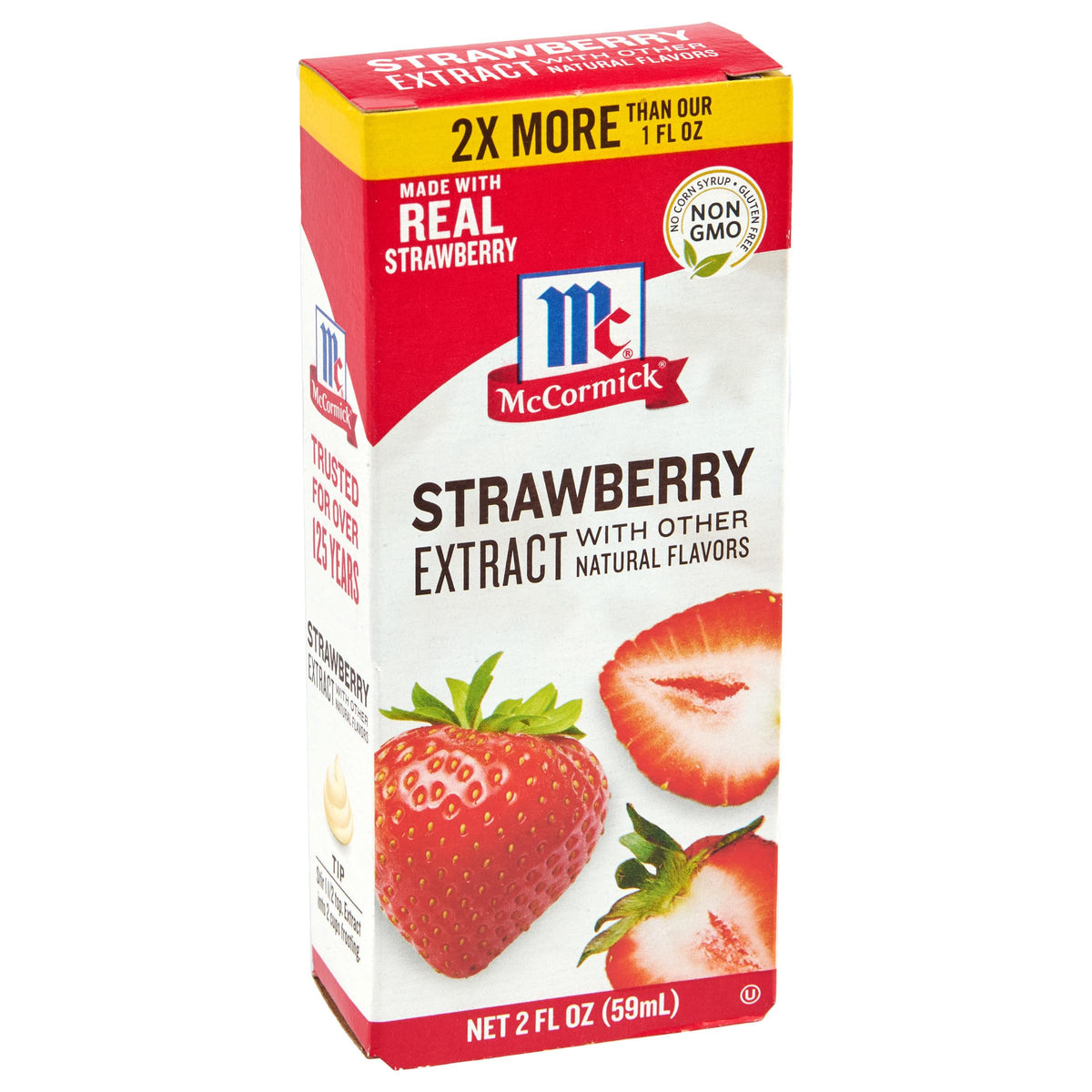 Mccormick Strawberry Extract With Other Natural Flavors, 2 Fl Oz