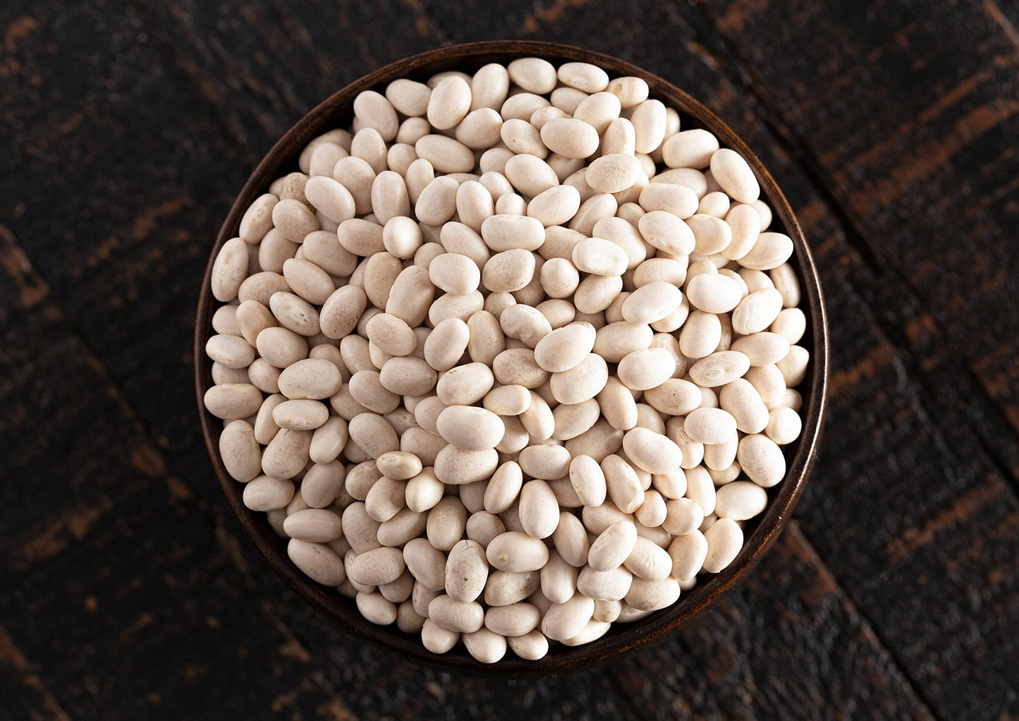 Food To Live Organic Navy Beans, 3 Pounds Non-Gmo Verified, Kosher, Vegan, Dried White, Bulk. High In Protein And Dietary Fiber