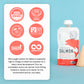 Serenity Kids 6+ Months Baby Food Pouches Puree Made With Ethically Sourced Meats & Organic Veggies  3.5 Ounce Bpa-Free Pouch  W
