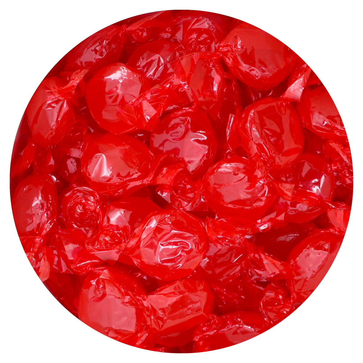 Arcor Cinnamon Discs Hard Candy, 1 Pound Bulk Candy (Approx. 75 Pcs.), Cinnamon Candy, Red Candy