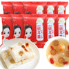 Wanhua Hall Snow Fungus Red Dates Goji Berry Soup Freeze Dried 5.64 Oz/160G (10 Packs X16G) 1-Minute Chinese Food White Fungus Soup Quick-Cook Breakfast Non Gmo  Vegan ??? ?????????