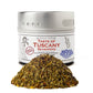 Gustus Vitae elegant Gourmet Seasonings & Spices Collection | 6 Magnetic Tins | 4 Ounce Each | Non-GMO, All Natural, Handmade, Silver