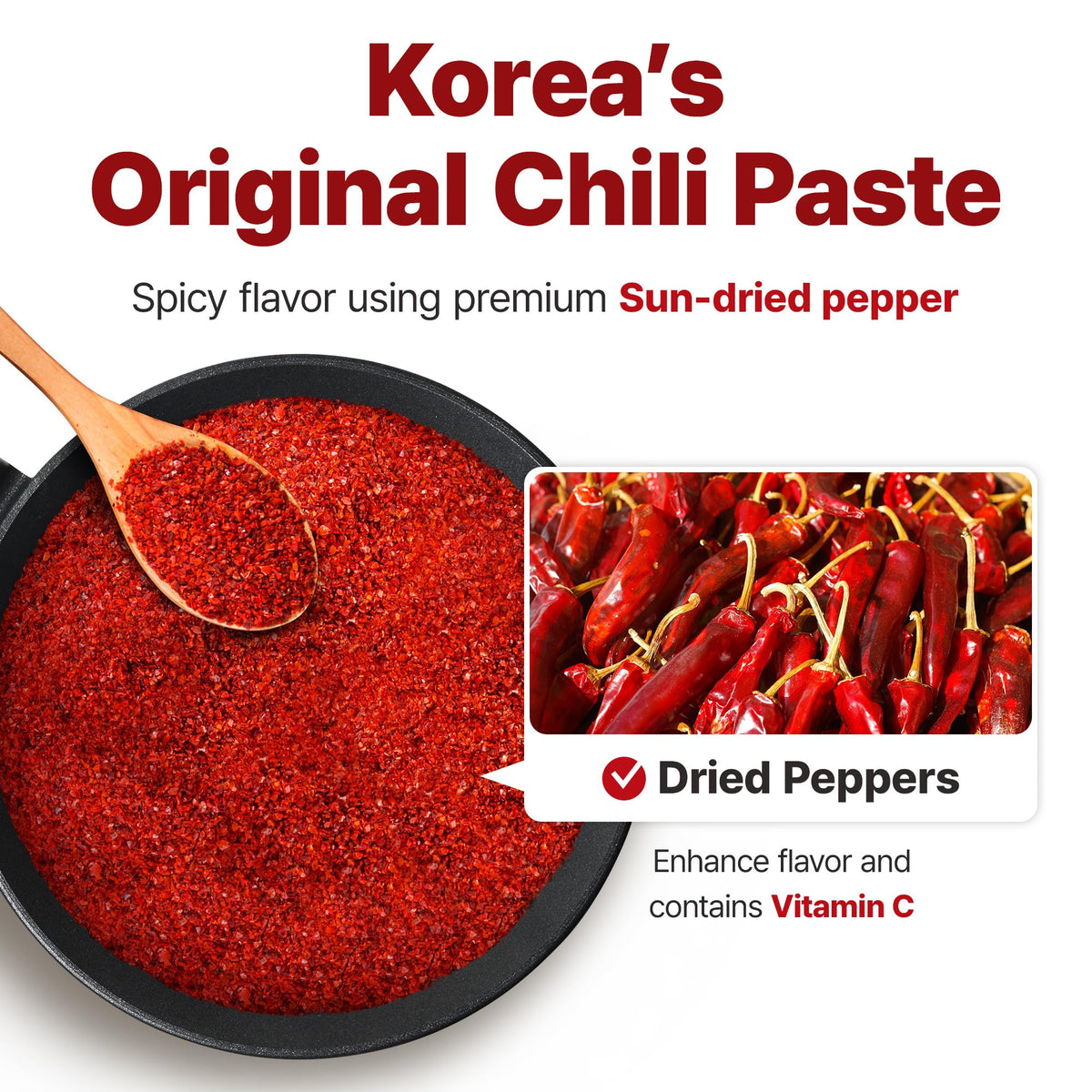 Sempio Gluten-Free Gochujang - Korean Red Chili Pepper Paste, Spicy, Sweet And Savory Sauce, Traditional Fermented Condiment For