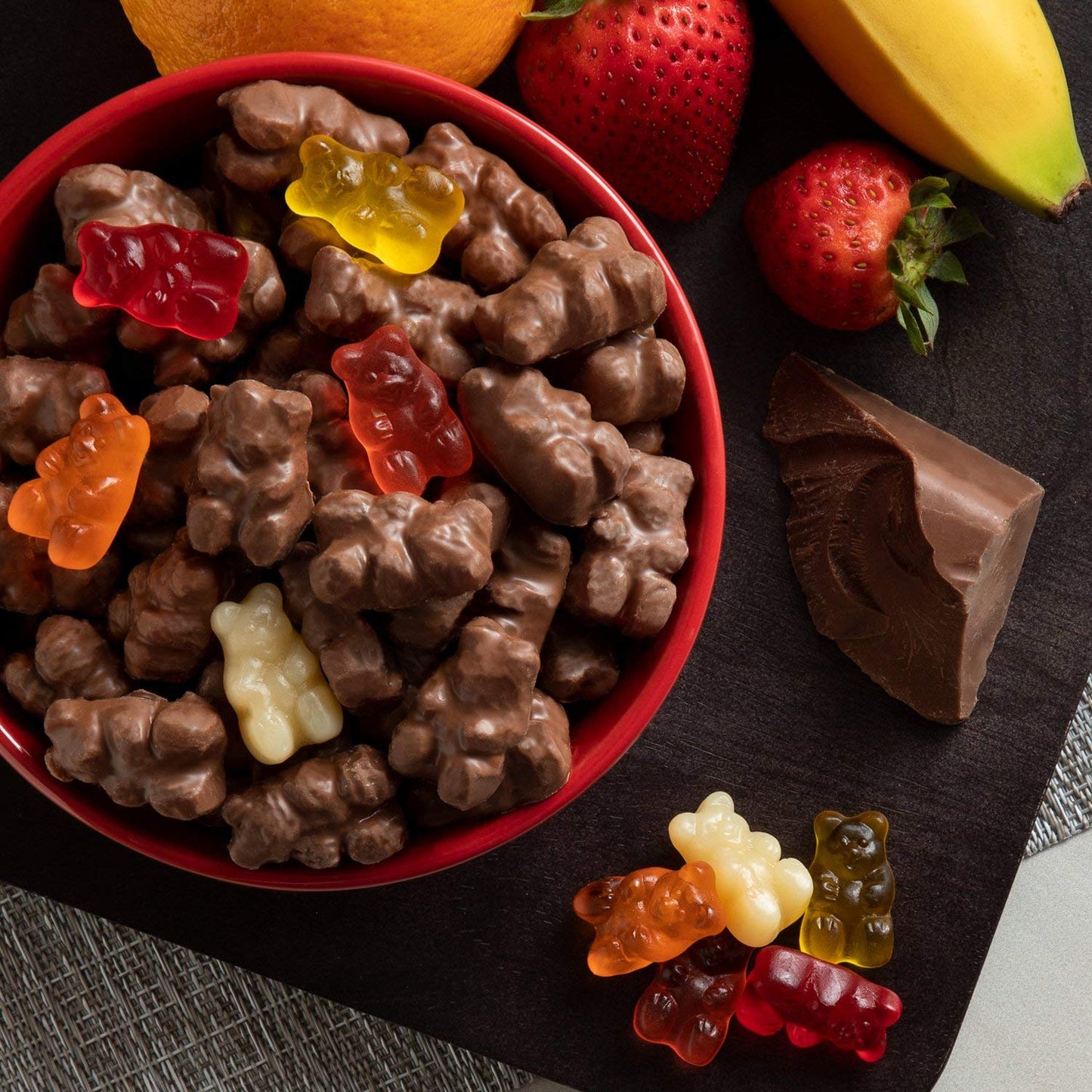 Albanese Milk Chocolate Covered Gummi Bears, 2.25 lb Pack