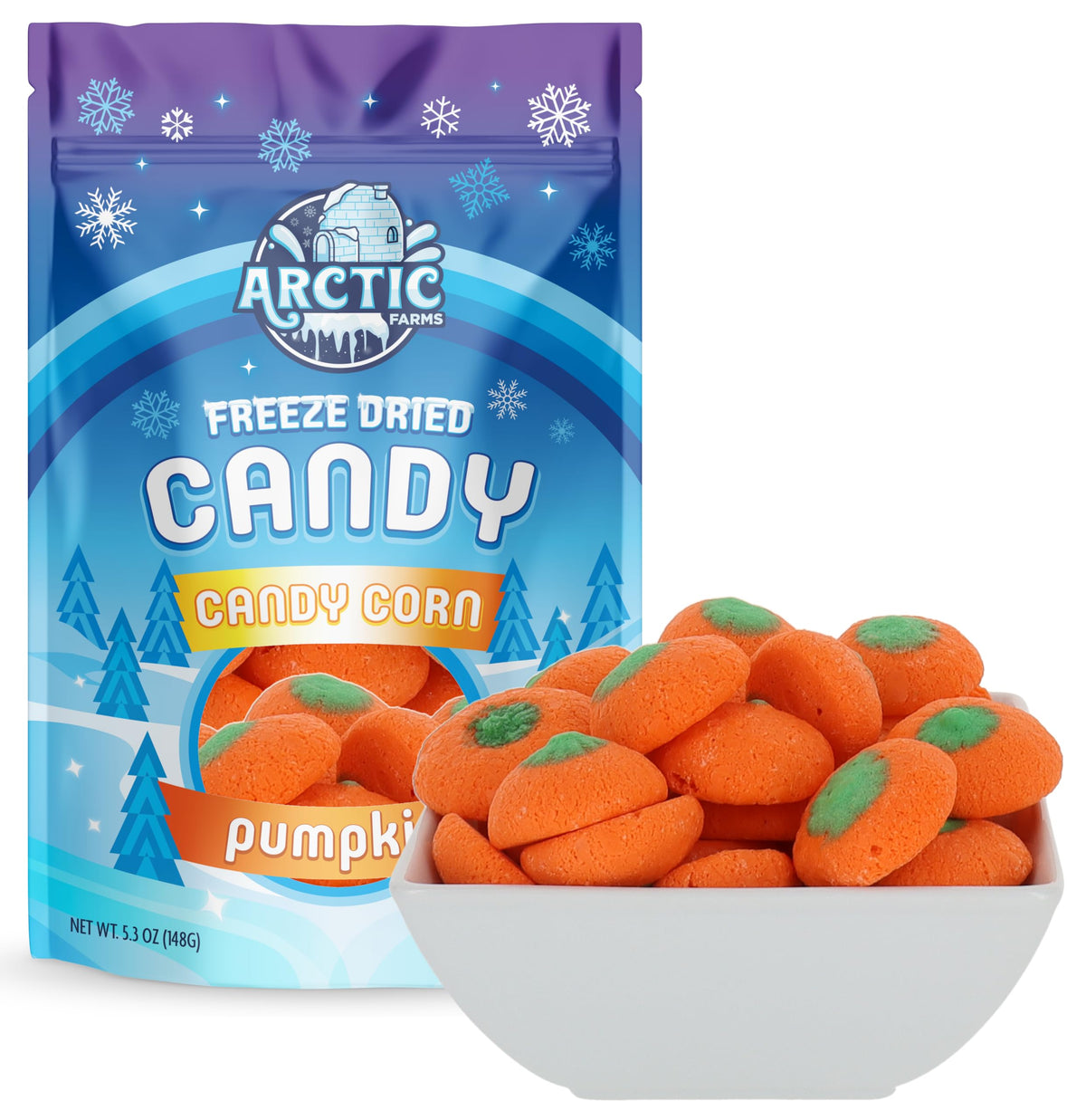 Arctic Farms Freeze Dried Candy Corn (Pumpkin, 5.3oz)