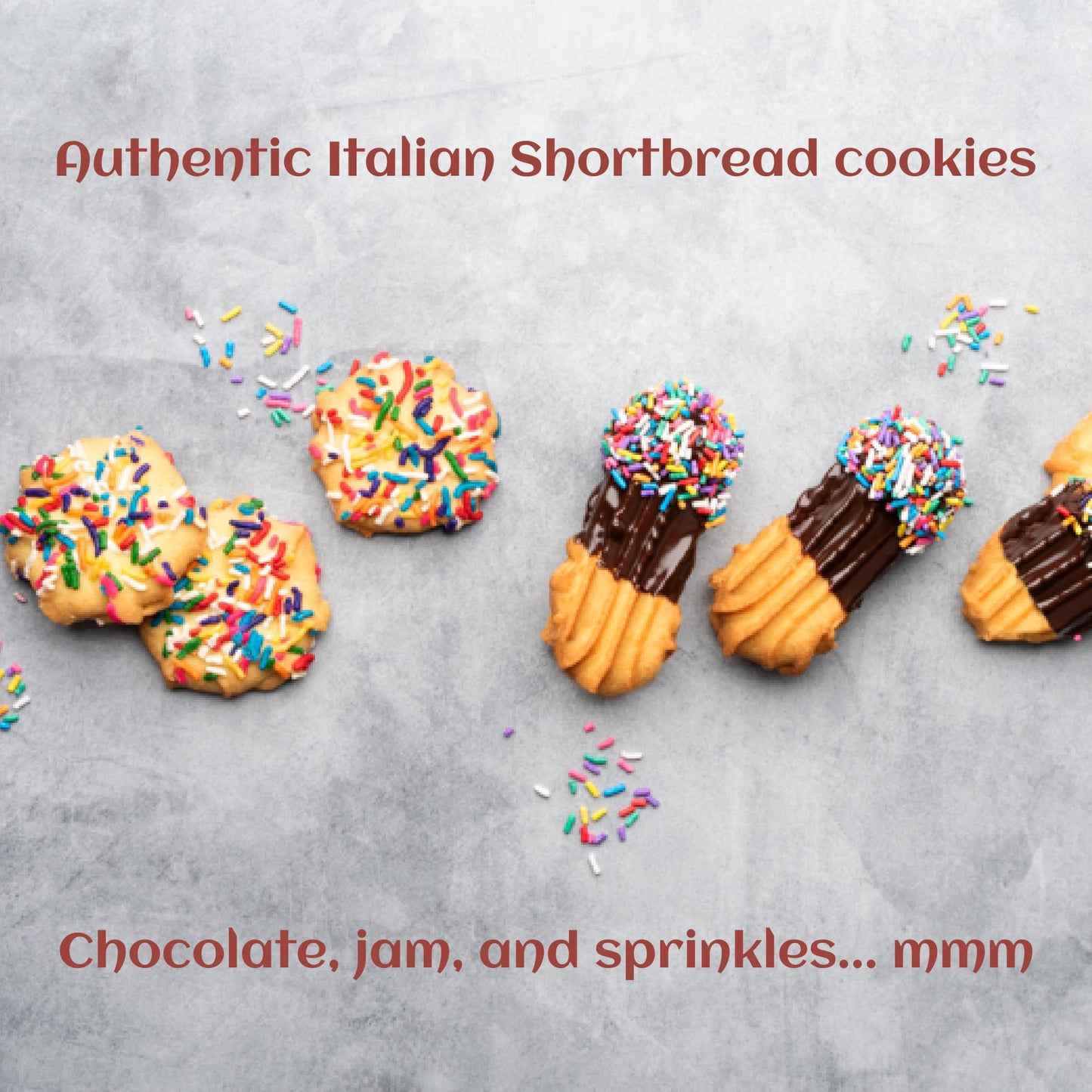 Cookie Gift Basket  18 Italian Cookies Individually Wrapped Cookies  Shortbread Cookies  Food Gifts For Him Or Her  Holidays Bir