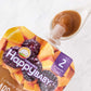 Happy Baby Organics Clearly Crafted Stage 2 Baby Food, Pears, Squash & Blackberries, 4 Ounce Pouch (Pack Of 16)
