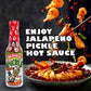 ASS KICKIN Spicy Pickle Hot Sauce - Premium Jalapeno Sauce for Wings & Burgers - 5 oz
