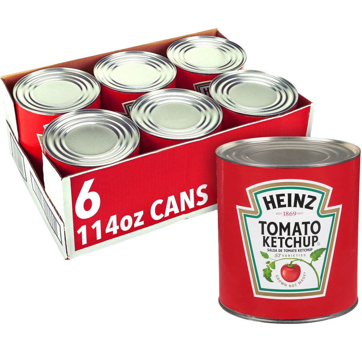 Heinz Tomato Ketchup (7lb Cans, Pack of 6)