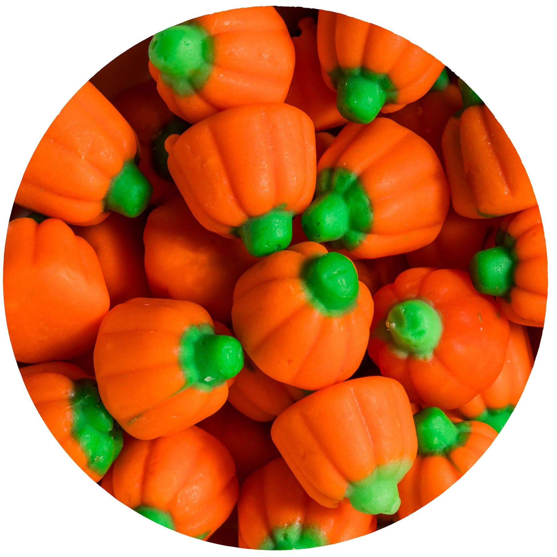 Creme Pumpkins Candy  1 Pound Bulk Bag  Halloween Pumpkin Candy  Trick-Or-Treat Party Bag Fillers