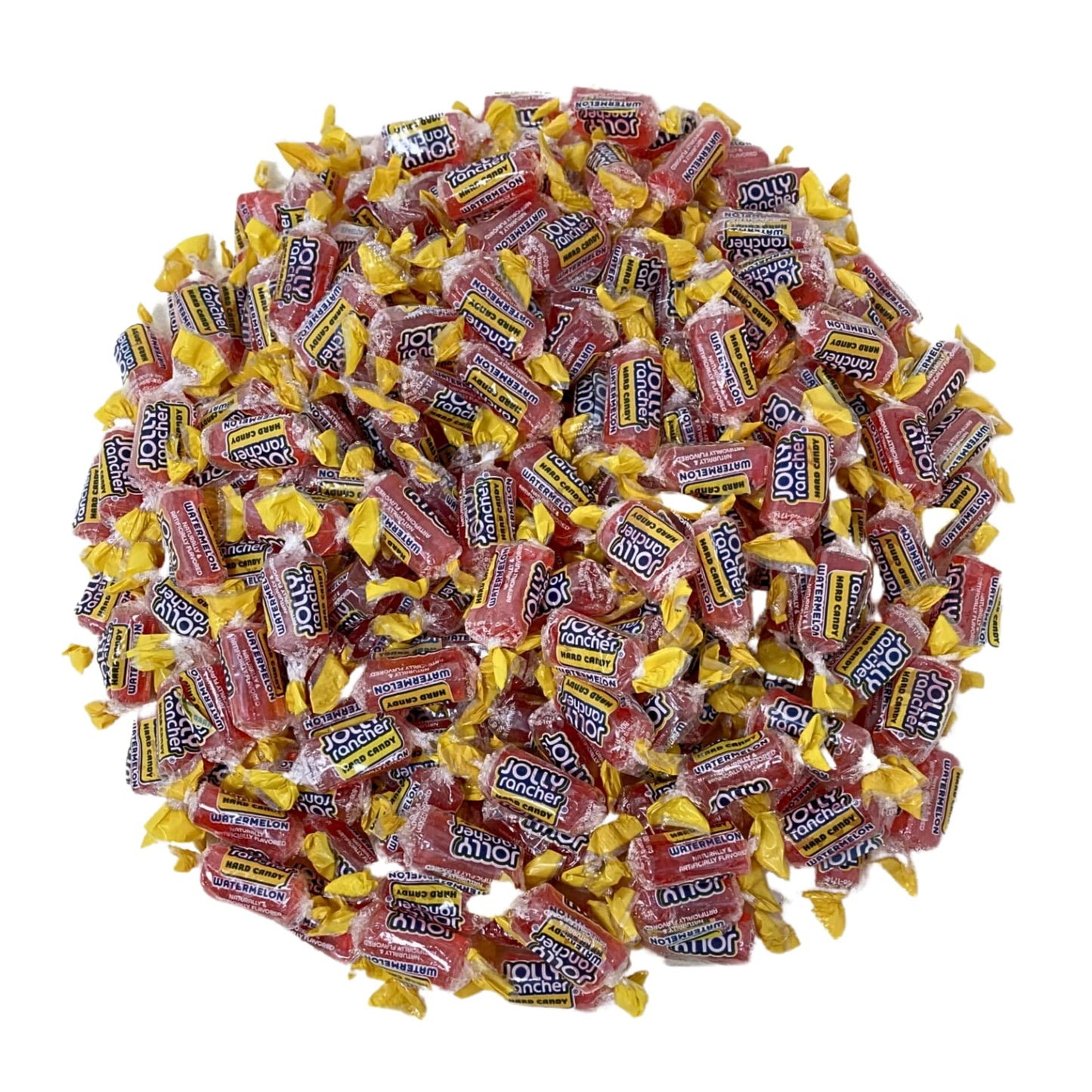 Jolly Ranchers Hard Candy 3lbs- All Watermelon Individually Wrapped Delicious Fresh Candy, 48oz (Packaging Might Vary)