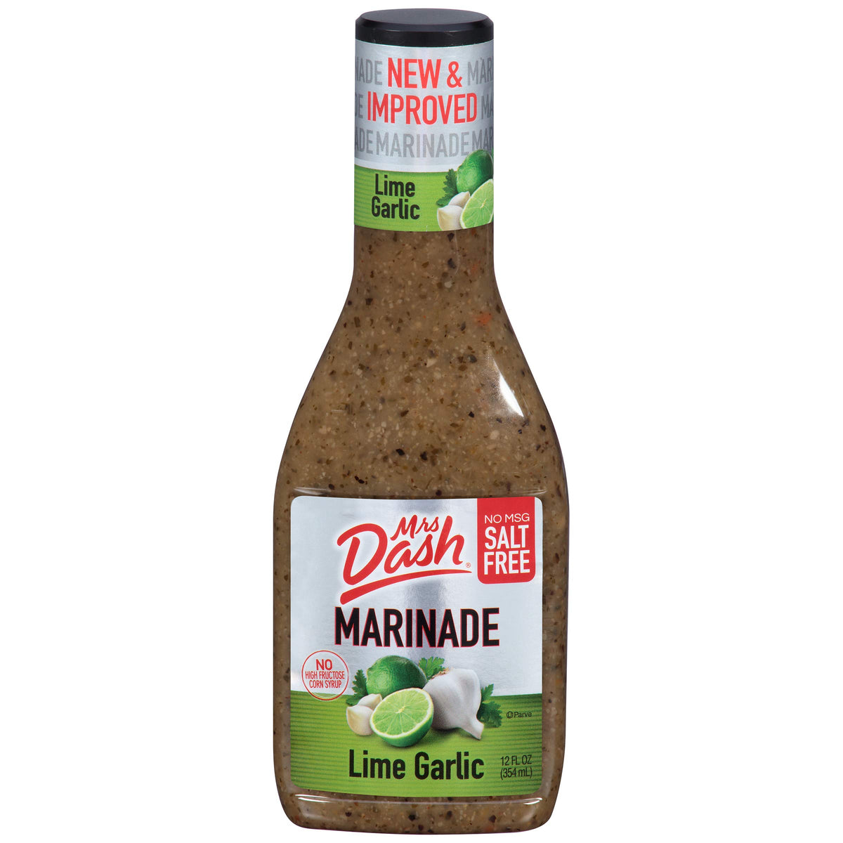 Dash Salt-Free Marinade, Garlic Lime, 12 Ounce (Pack Of 6)