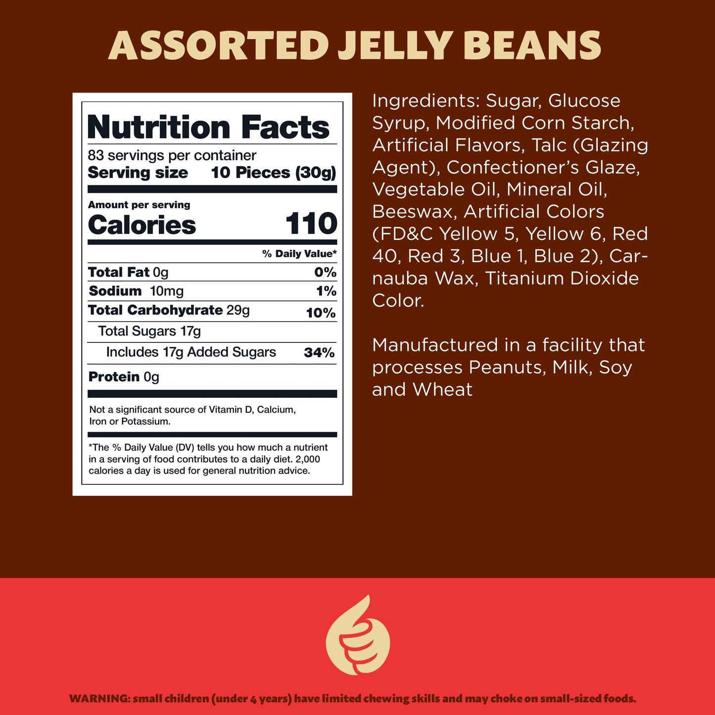 Jelly Beans Assorted Flavors - Classic Candy, 2-Pound Bag
