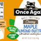 Once Again Natural Creamy Maple Almond Butter With Natural Vanilla Flavor, 16Oz - Gluten Free Certified, Peanut Free, Vegan, Kosher, Paleo - Glass Jar