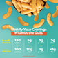 Pnuff Crunch Peanut Butter Puffs - Healthy Snacks, Low Calorie Snacks, Gluten Free Snacks, Vegan, High Protein, Keto, Office Sna