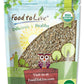 Food To Live Organic Cracked Rye Berries, 2 Pounds - Non-Gmo. Crushed & Sifted Groats. Raw, Vegan, Kosher, Bulk. Broken Whole Grain, Great For Cereal & Porridge. Good Source Of Fiber & Protein