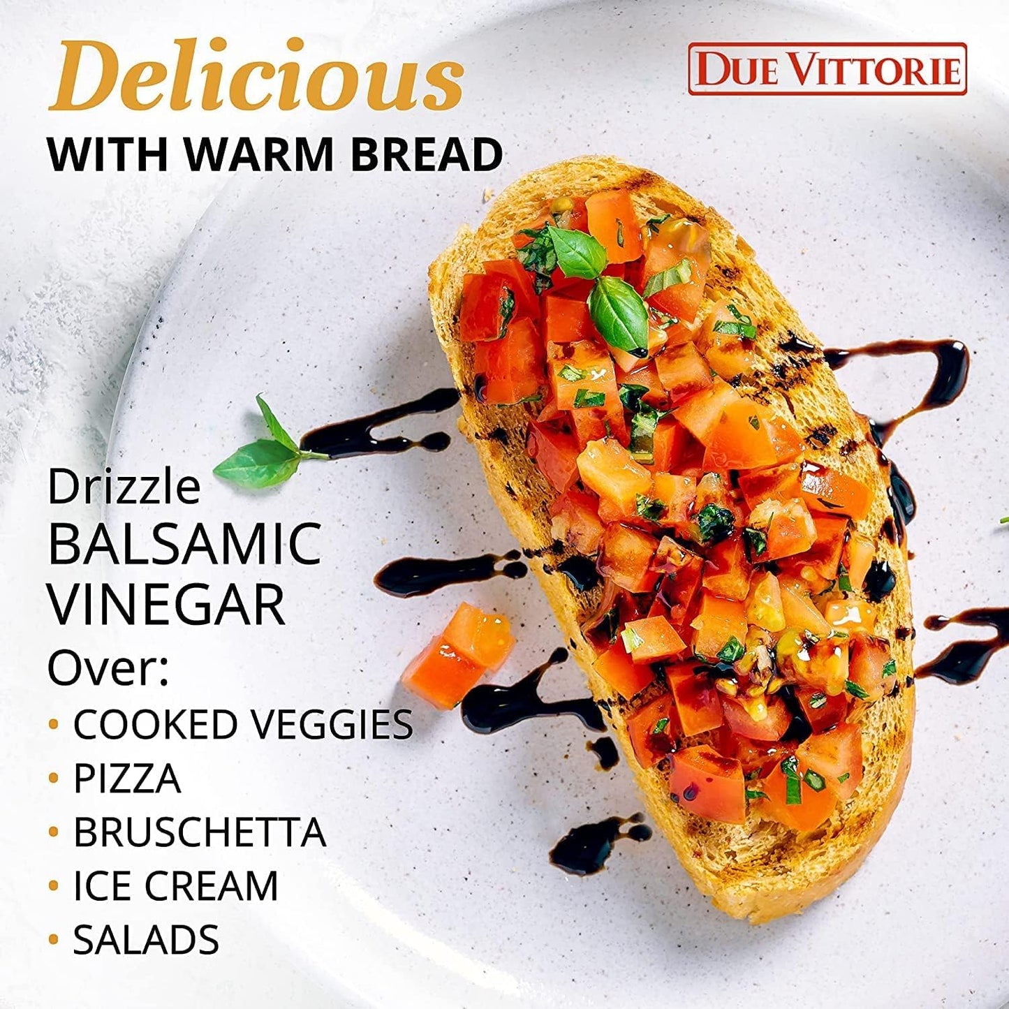 Due Vittorie Balsamic Vinegar of Modena, 16.91 Fl Oz, Highest Score from The Consortium of Modena